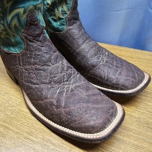 Tony Lama Elephant Square Cowboy Boots